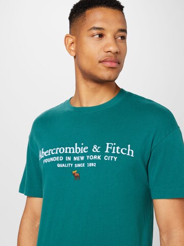 Abercrombie & Fitch Футболка в Зеленый