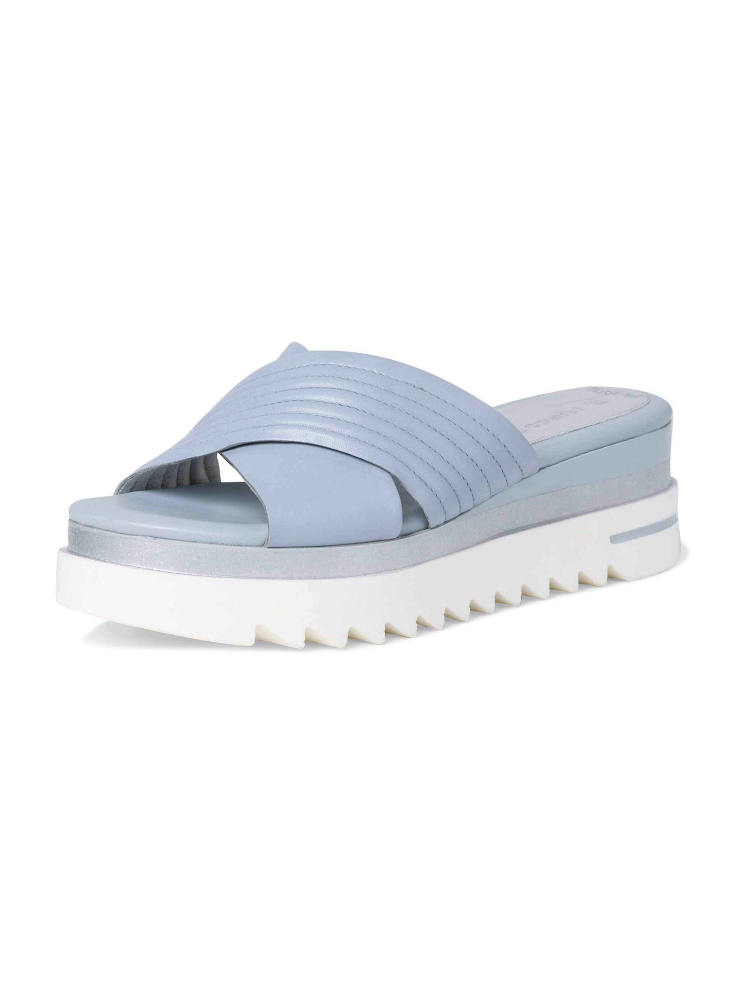 Frauen Sandalen MARCO TOZZI Pantolette in Blau, Hellblau - FM25119 Frauen Sandalen MARCO TOZZI Pantolette in Blau, Hellblau - FM25119