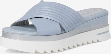 MARCO TOZZI Mules in Blue: front