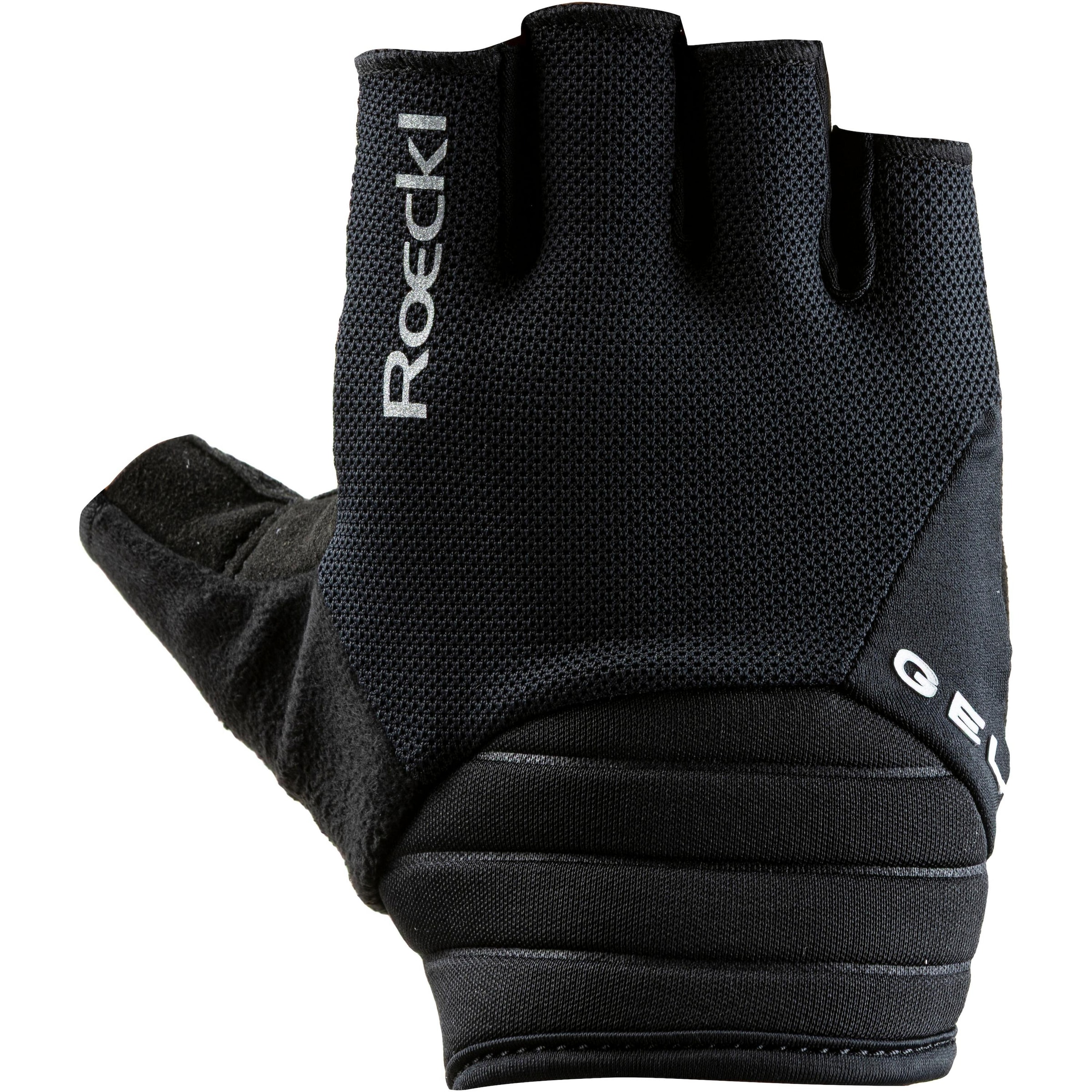 Roeckl Athletic Gloves 'Itamos 3' in M in Black / White, Item view