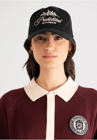 Prohibited Cap in Black