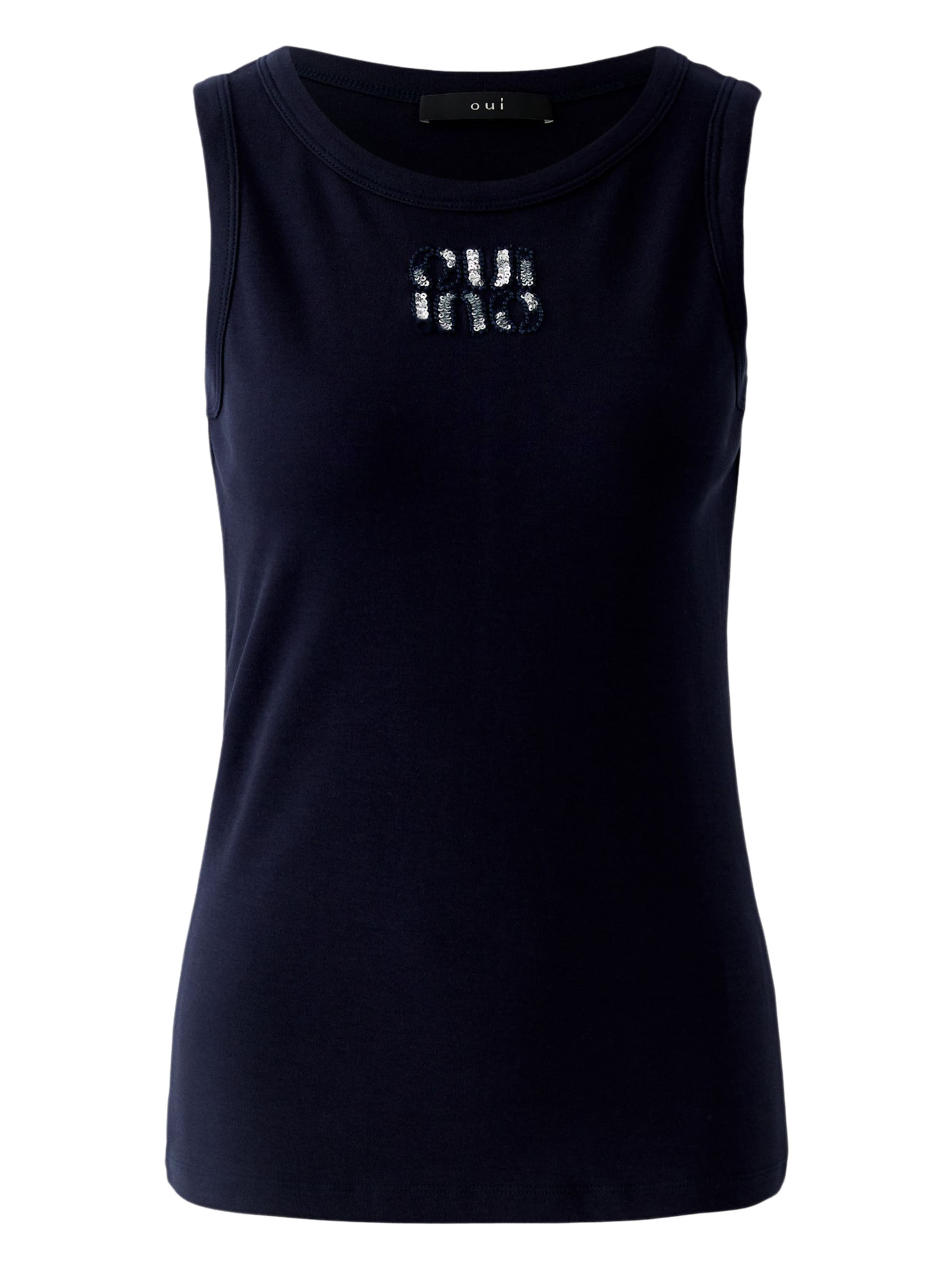 OUI Top in Blau: Vorderseite