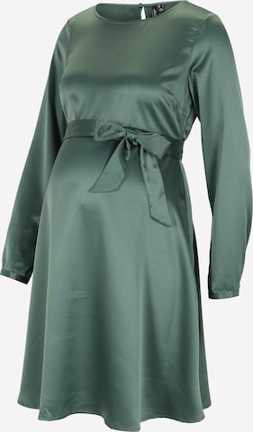 Vero Moda Maternity Kleid 'MERLE' in Grün: predná strana