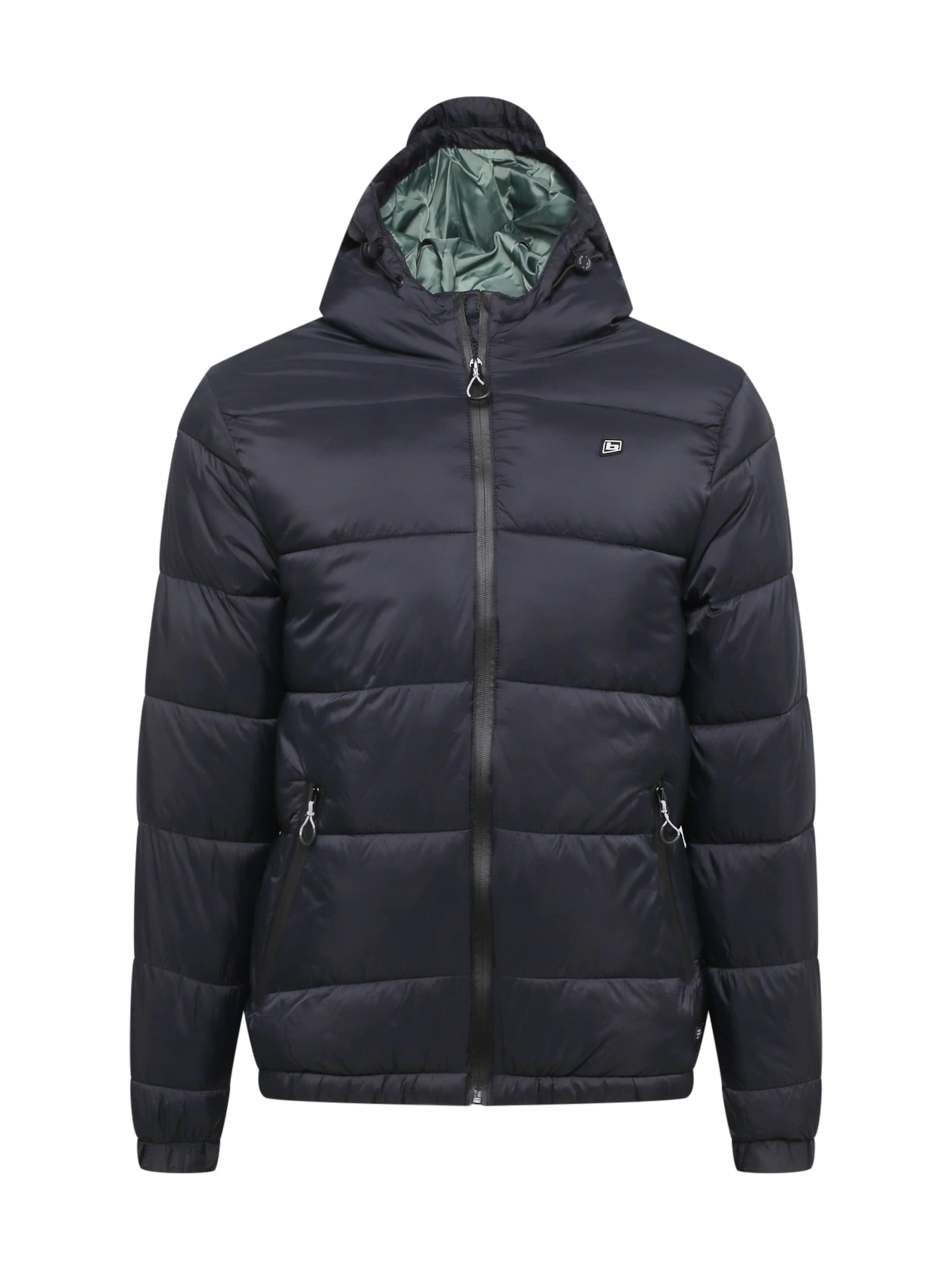 BLEND Winter Jacket in Black: front