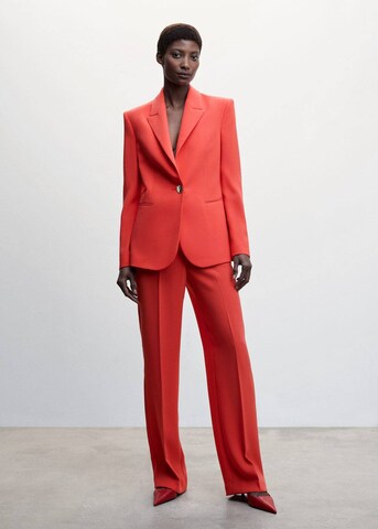 MANGO Blazer 'Iguana' in Red