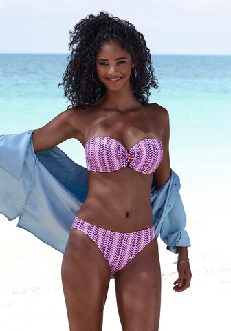 VIVANCE Balconette Bikini in Purple