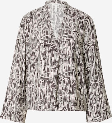 OBJECT Blouse 'DAYA' in Grey: front