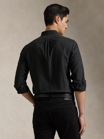 Slim fit Camicia di Polo Ralph Lauren in nero