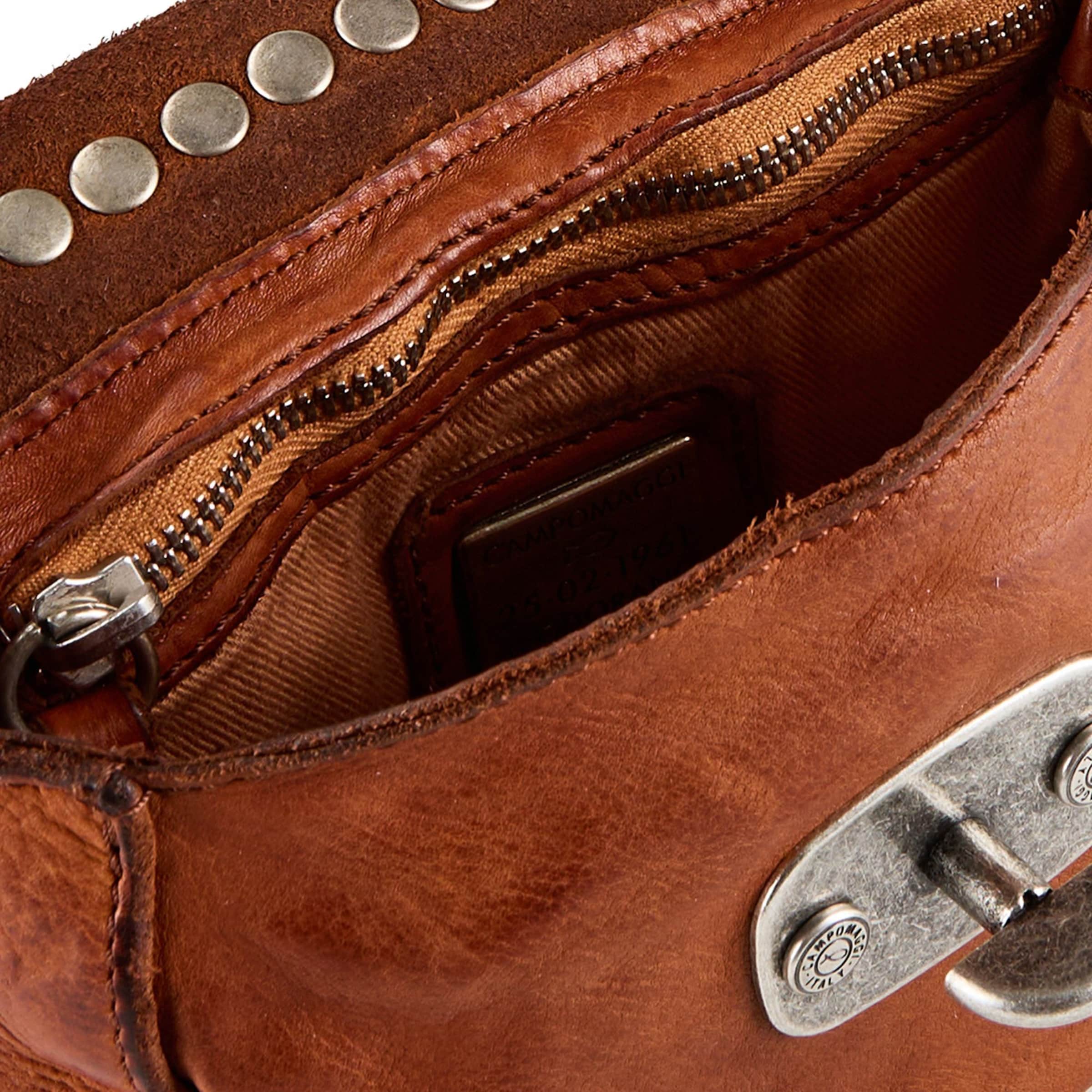 Borsa a mano 'Afrodite' di Campomaggi in marrone