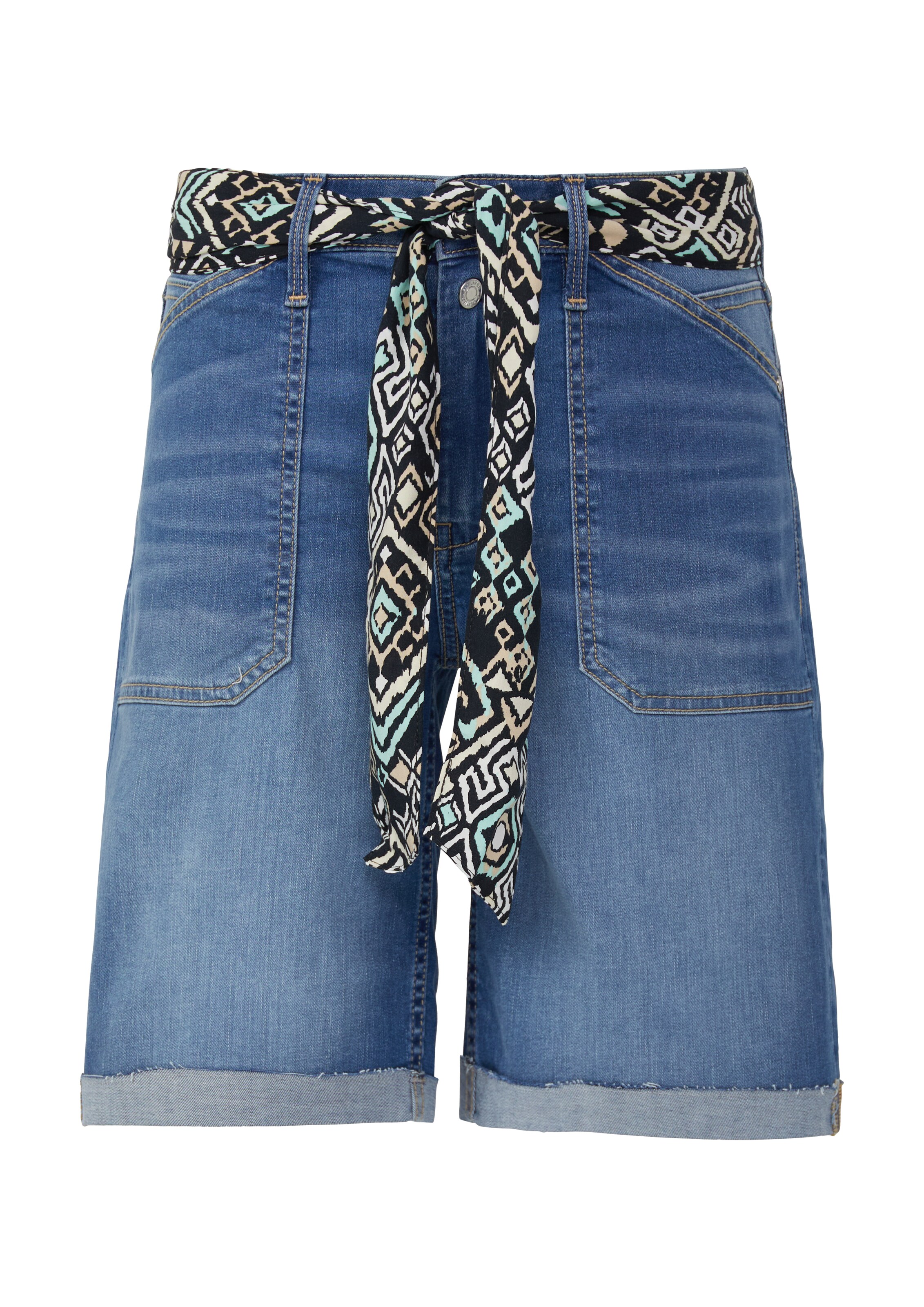 s.Oliver Regular Jeans 'Karolin' in Blauw: voorkant