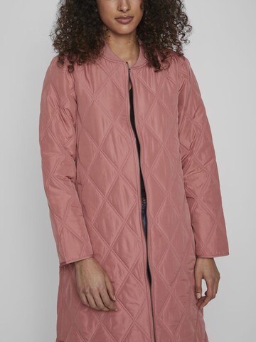 VILA Between-Seasons Coat in Pink