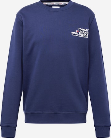 Tommy Jeans - Sweatshirt em azul: frente