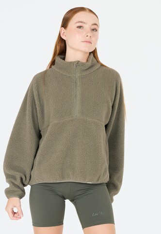 Les'Arcs Trui 'Kathleen' in Groen: voorkant