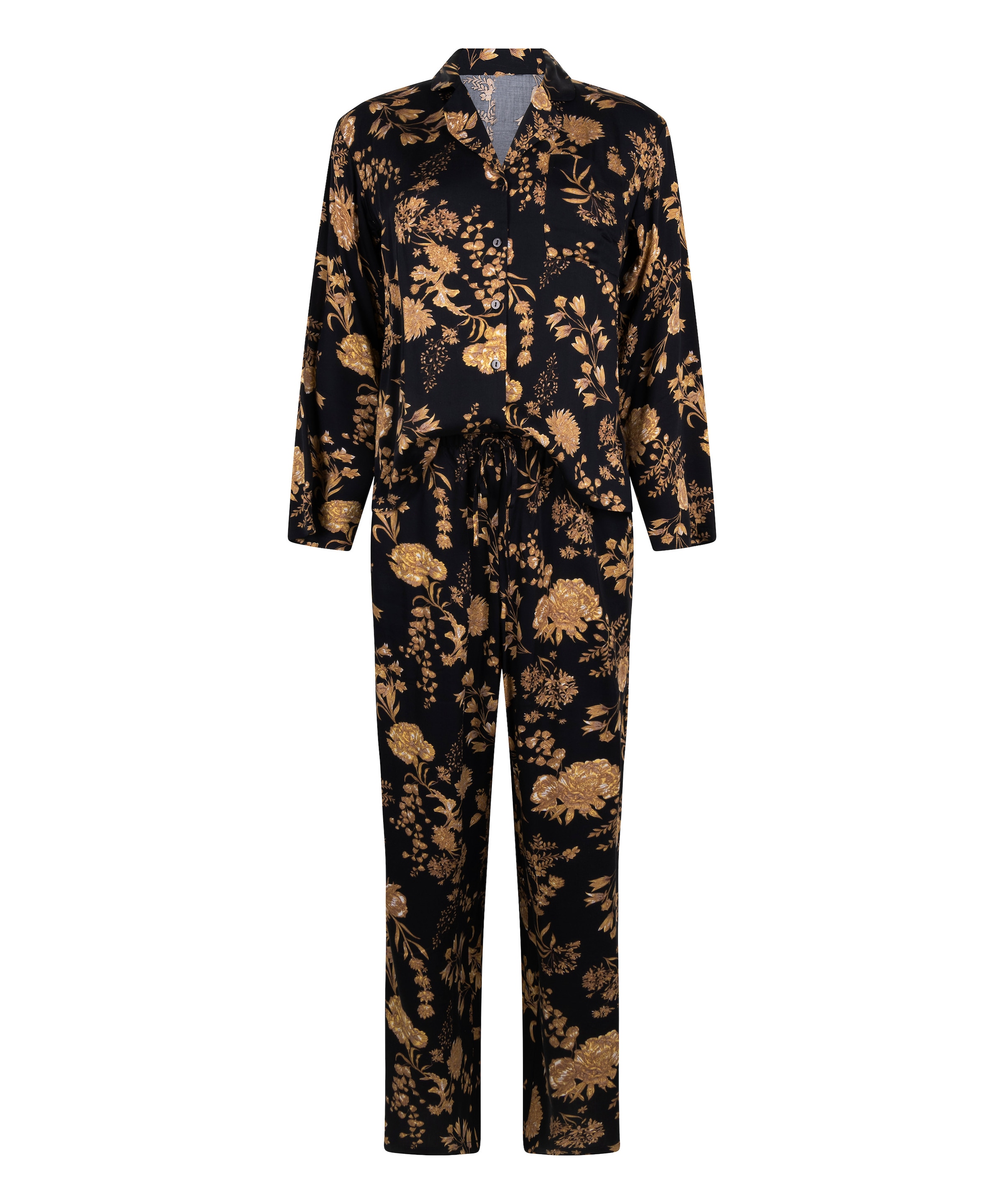 Hunkemöller Pajama in Black: front
