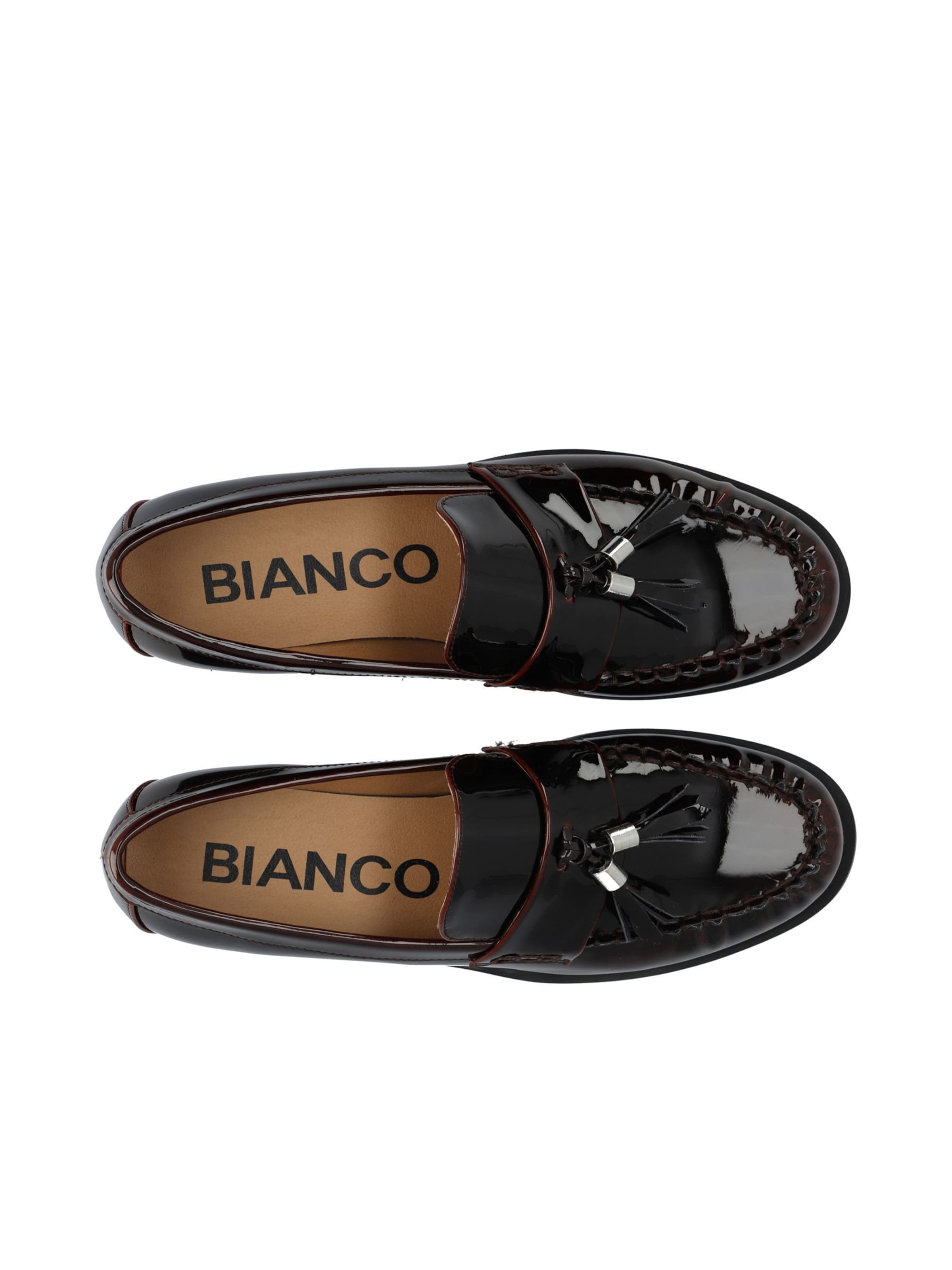 Mocassino 'ISABELLA' di Bianco in marrone