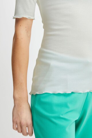 T-shirt Fransa en blanc