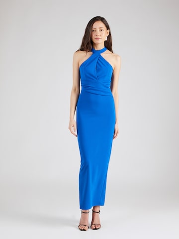 WAL G. Φόρεμα 'COLLIE' σε μπλε: μπροστά