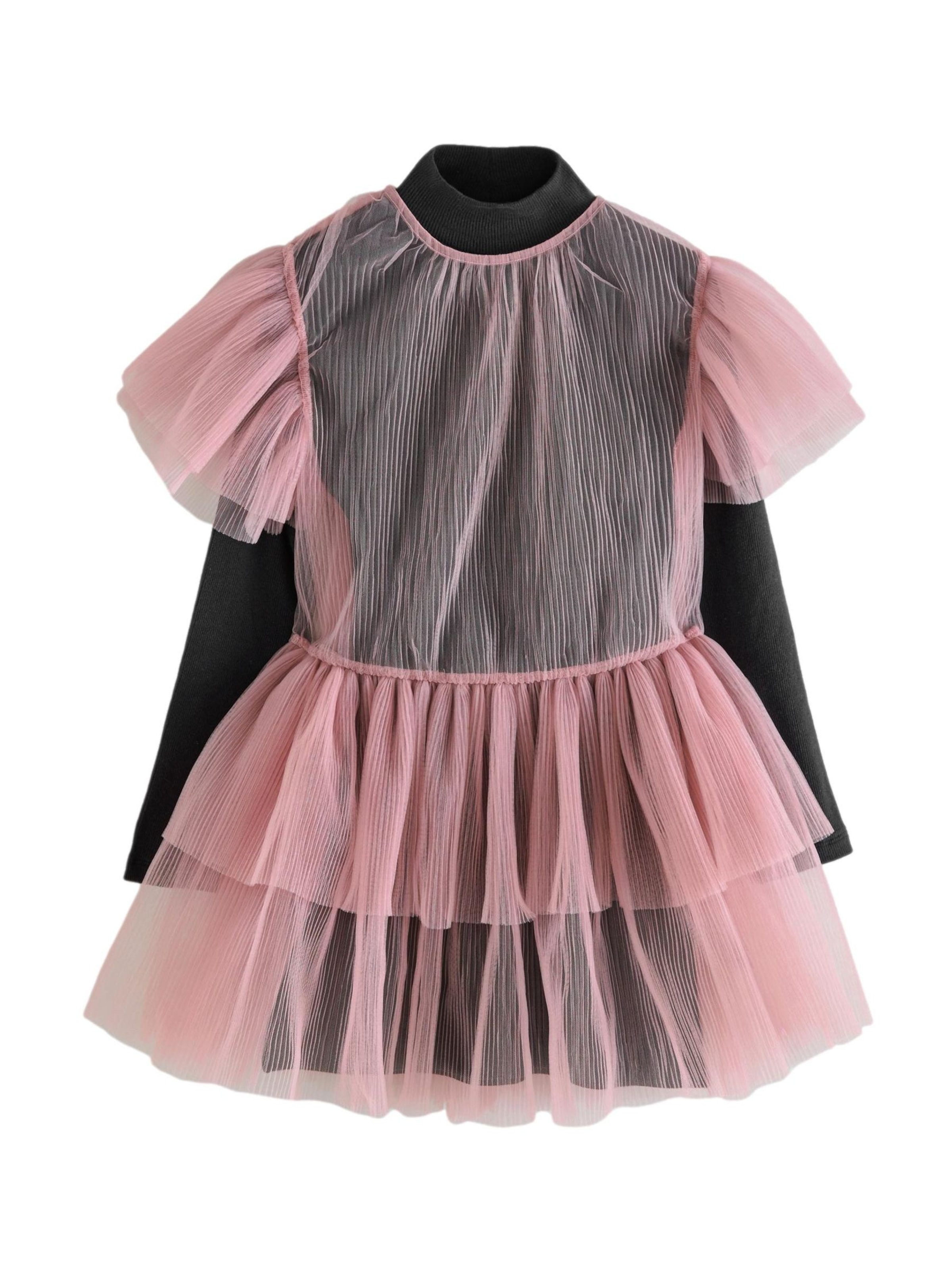 Next Jurk in Roze: voorkant