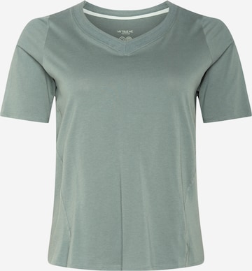 Tom Tailor Women + Μπλουζάκι σε πράσινο: μπροστά