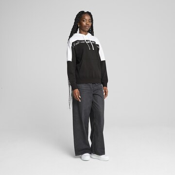 PUMA Sweatshirt 'Around The Block' in Black