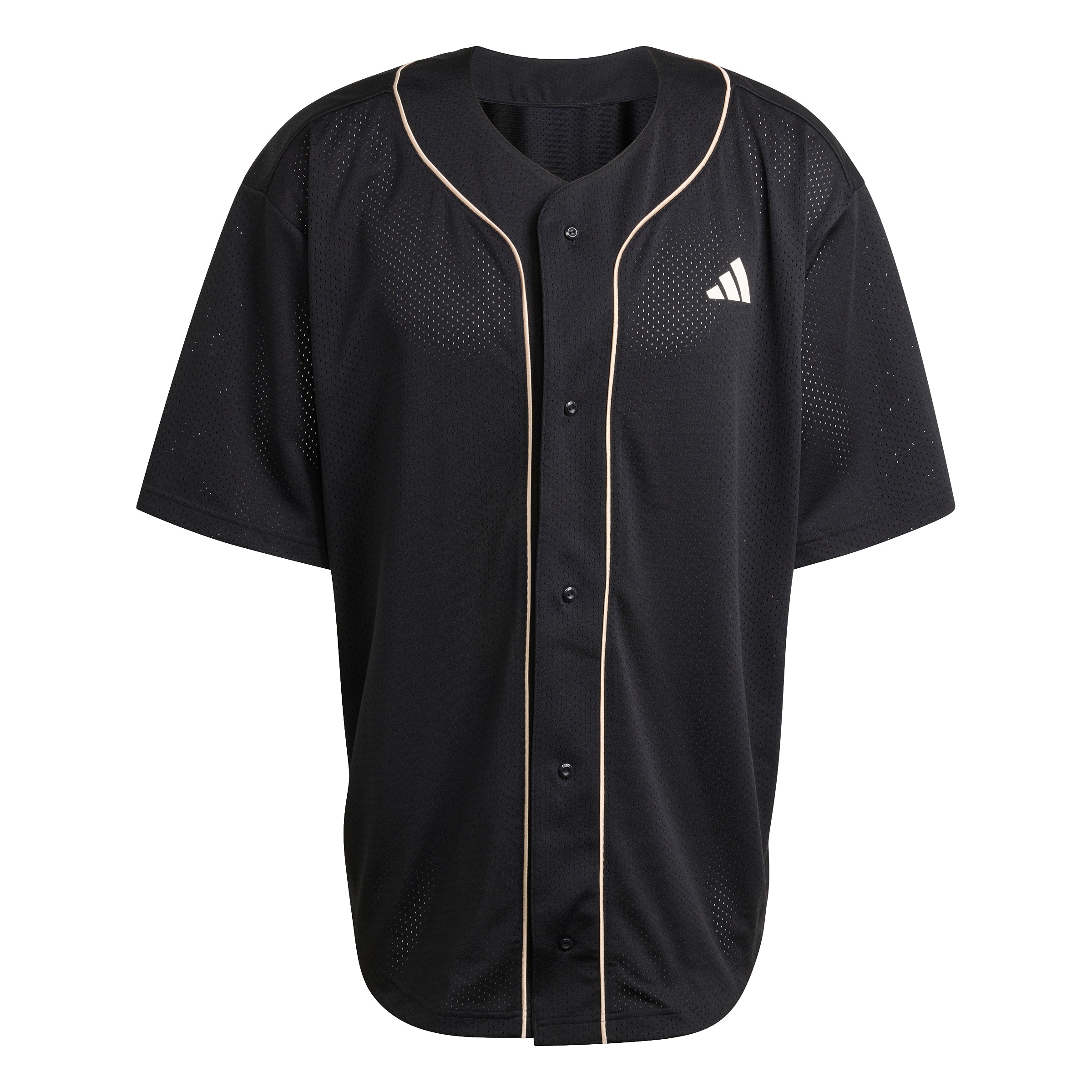 Comfort fit Camicia funzionale 'Stadium' di ADIDAS SPORTSWEAR in nero: frontale
