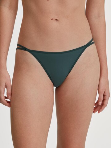 Slip 'Sleek Skin' di CALIDA in verde
