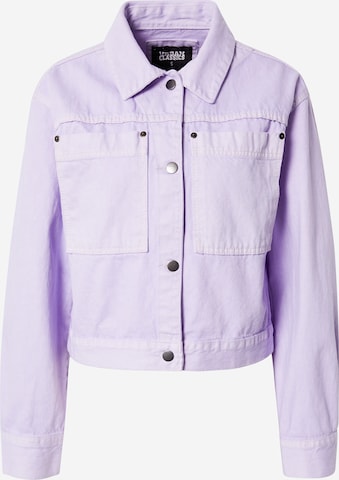 Purple denim jacket womens online