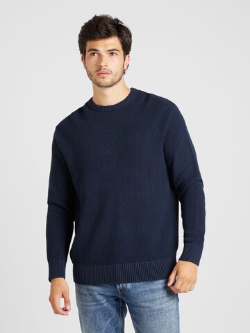 SELECTED Pullover 'SLHHenny' in Blau: Vorderseite