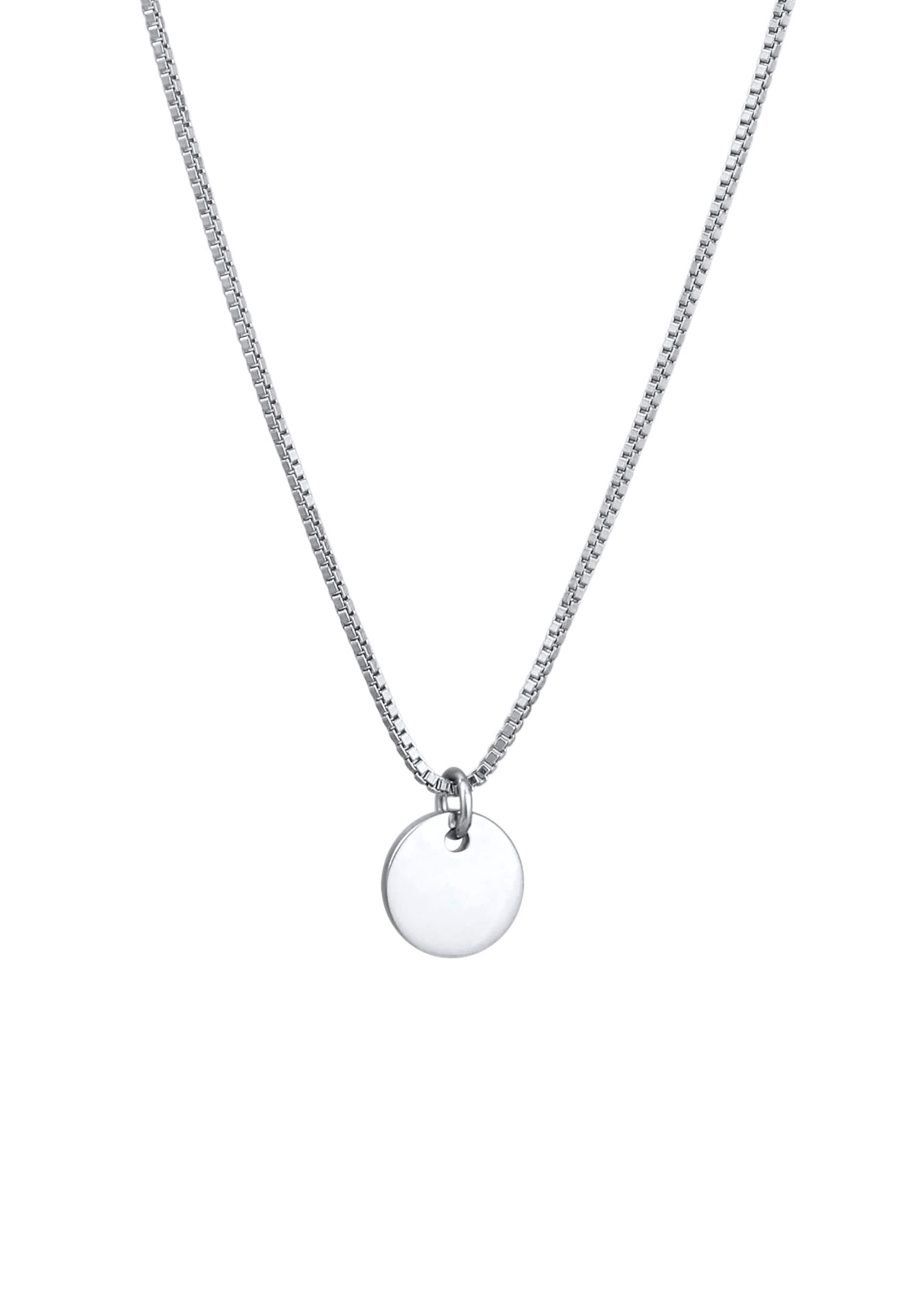 Chaîne 'Plättchen' ELLI en argent