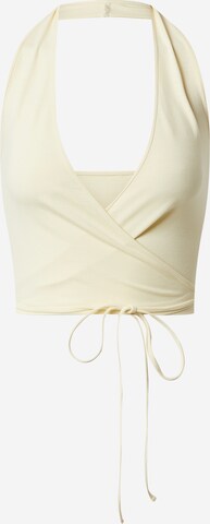 EDITED Top 'Vilma' in Beige: voorkant