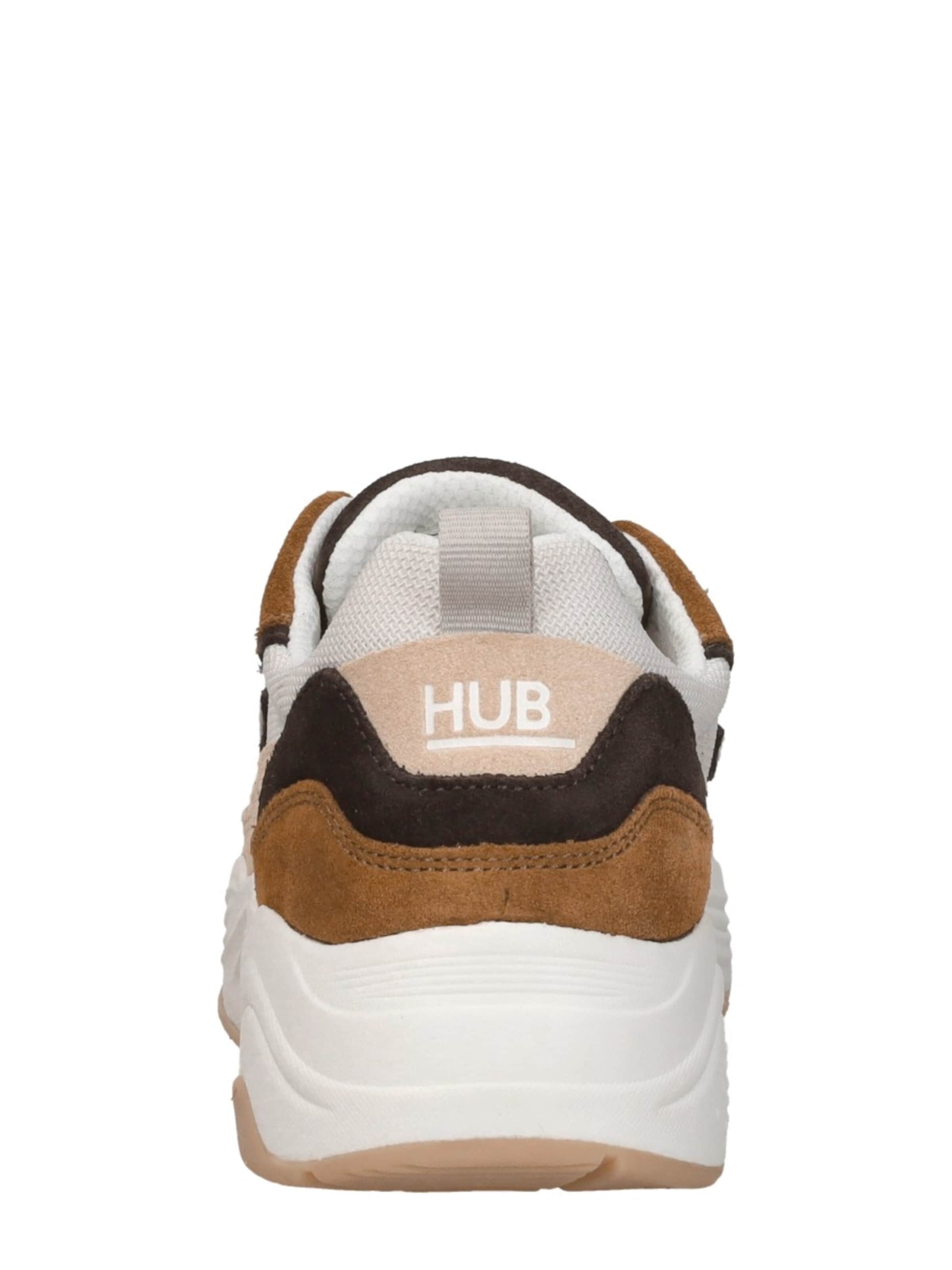 HUB Sneakers laag 'Glide' in Bruin