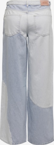 Wide leg Jeans 'Vela' di ONLY in bianco