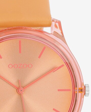OOZOO Analog Watch in Orange