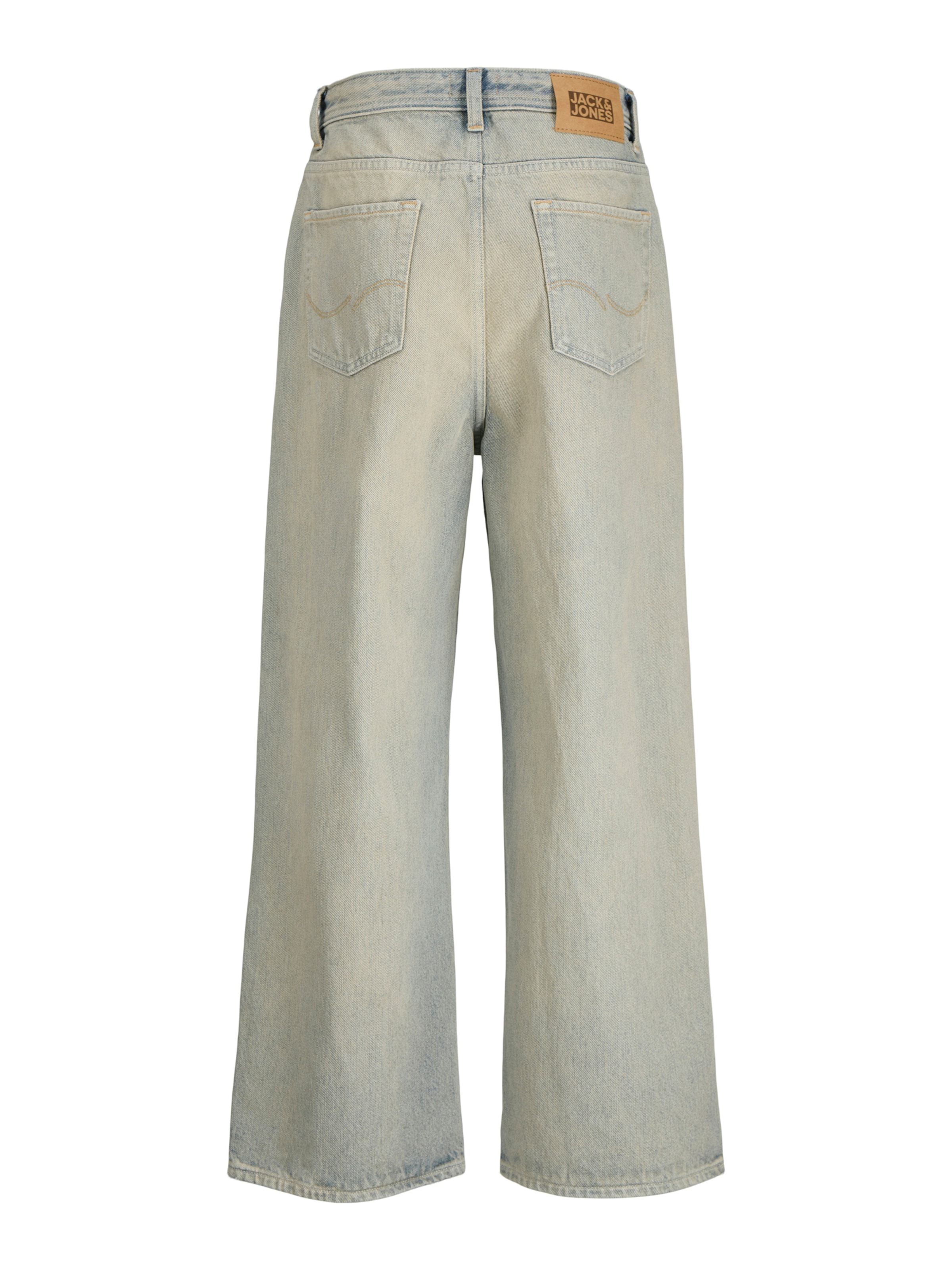 Jack & Jones Junior Широки крачоли Дънки 'JJIDAVE JJORIGINAL' в синьо