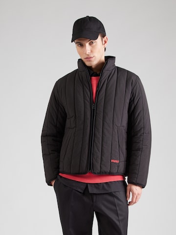 HUGO Between-season jacket 'Brenoto2611' in Black: front