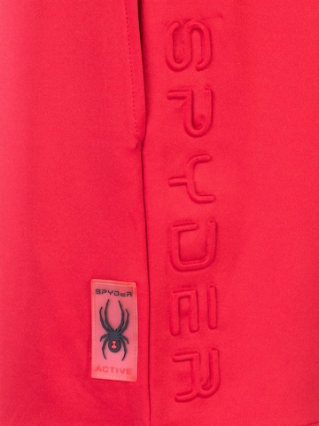 Spyder Regular Sports trousers in Red