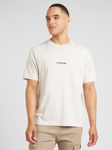T-Shirt 'IN THE STANDS' Abercrombie & Fitch en gris