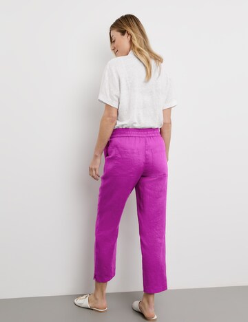 GERRY WEBER Lużny krój Spodnie w kolorze fioletowy