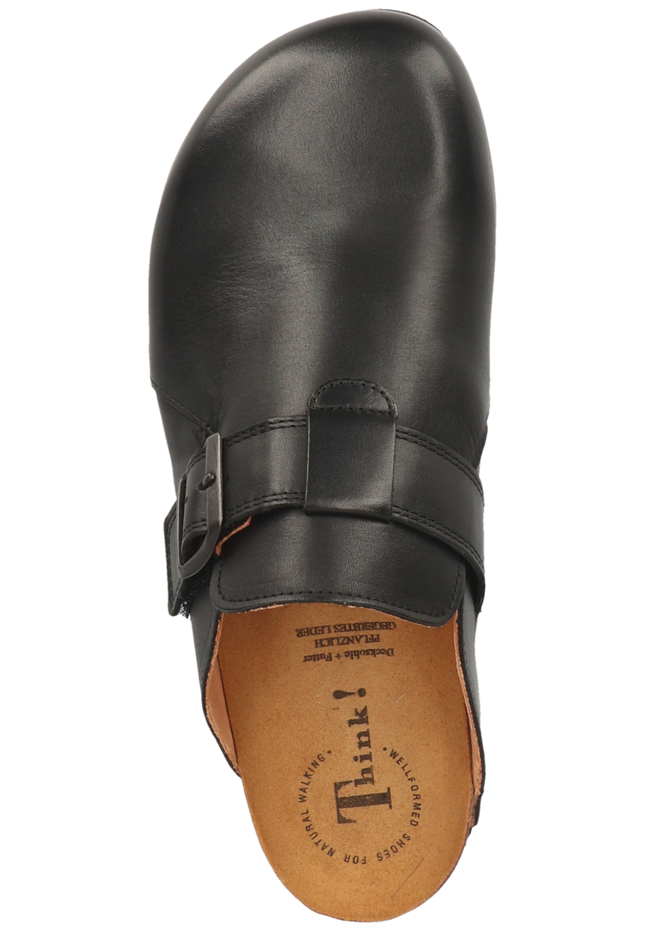 THINK! Clogs in Schwarz