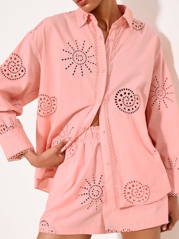 Lipsy Blouse in Pink