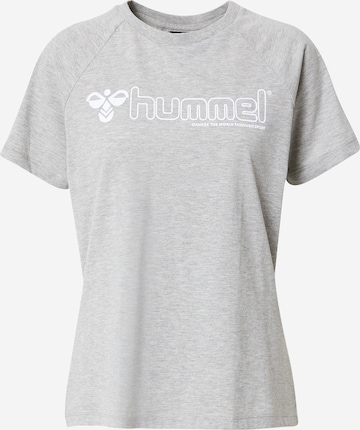 T-shirt fonctionnel 'Noni 2.0' Hummel en gris : devant