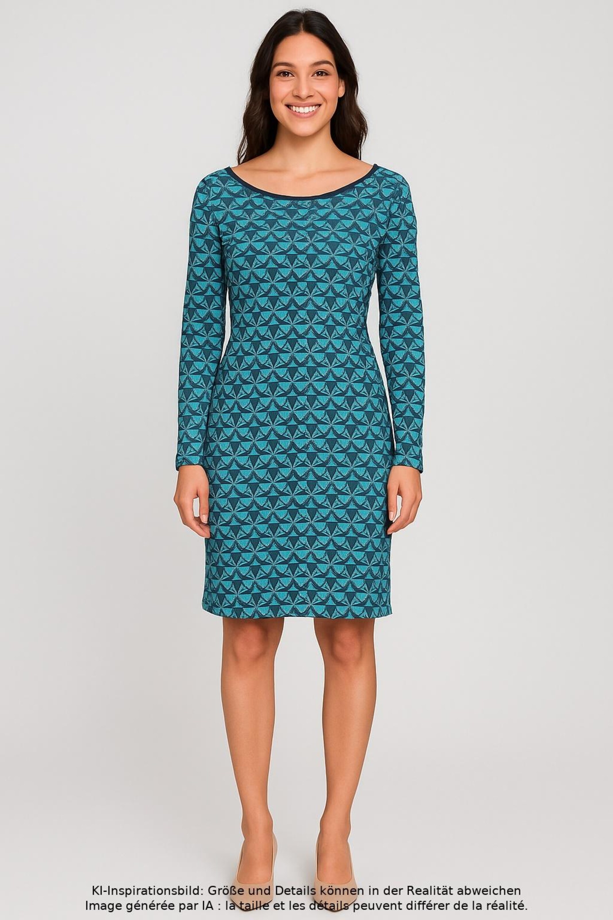 Tranquillo Dress in S in Green: front