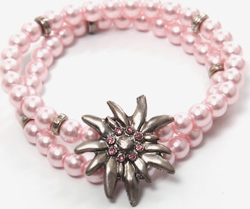 COLLEZIONE ALESSANDRO Bracelet 'Alea' in Pink: front