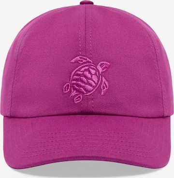 Casquette Vilebrequin en rouge : devant