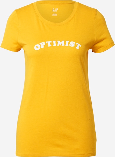GAP Shirt in gelb / weiß, Produktansicht