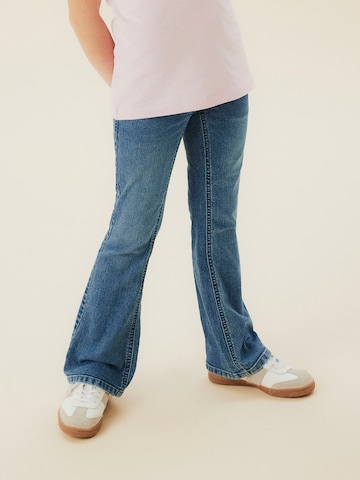 NAME IT - Bootcut Calças de ganga 'NKFPOLLY' em azul: frente