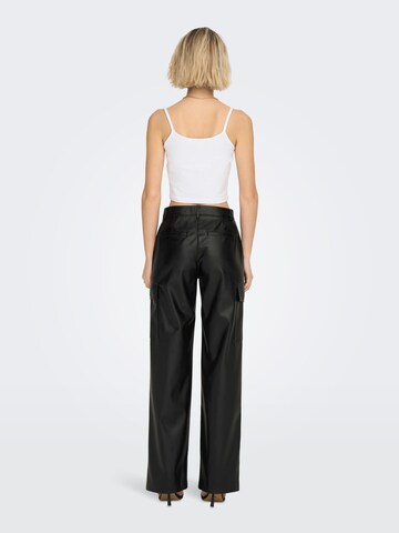 Regular Pantalon cargo 'BLAKE' ONLY en noir