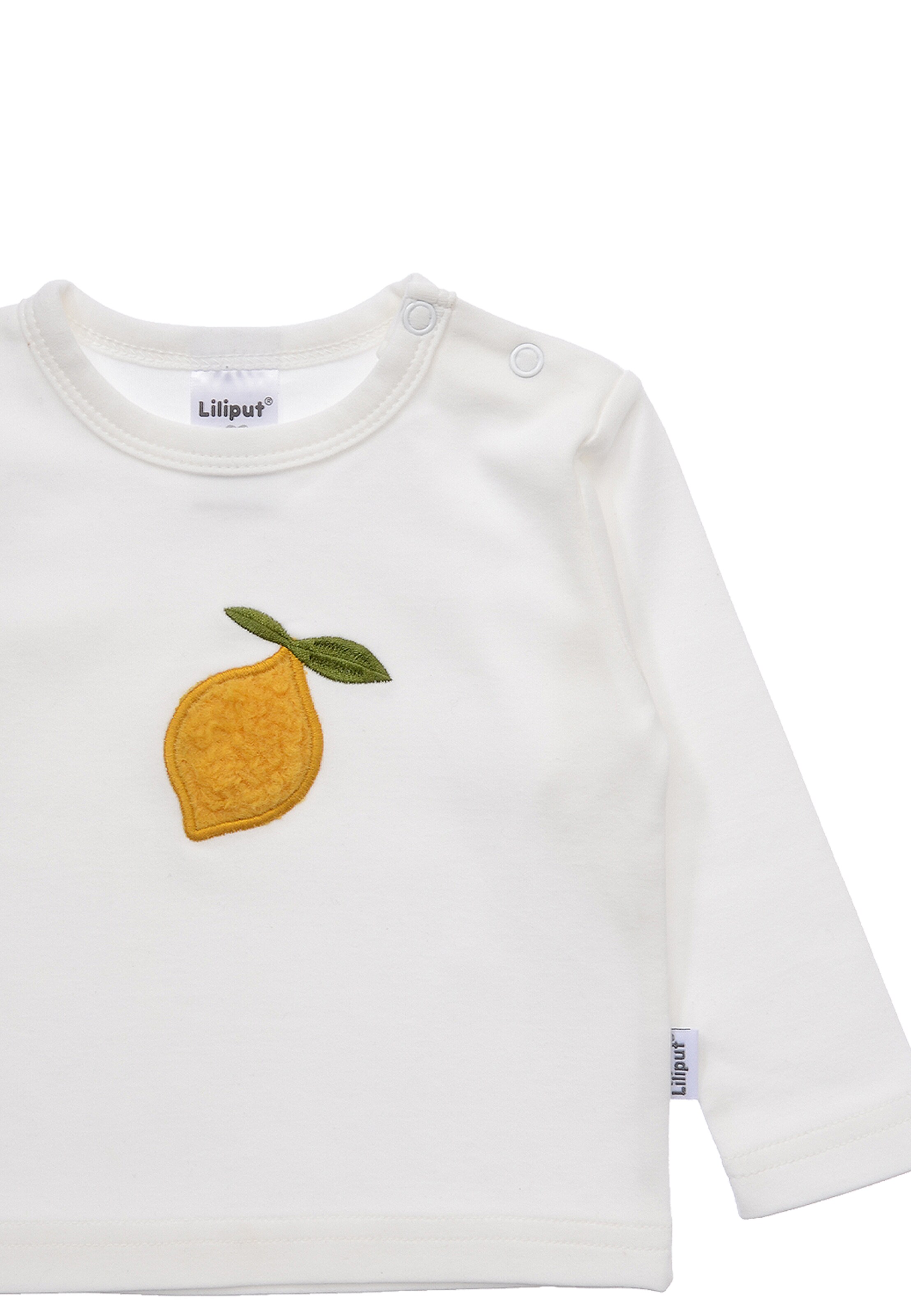 LILIPUT Shirt 'Zitrone' in White