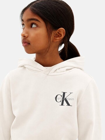 Sweat Calvin Klein Kids en blanc