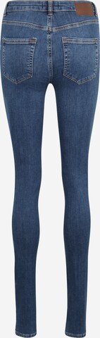 Pieces Tall Skinny Jeans 'DELLY' in Blauw